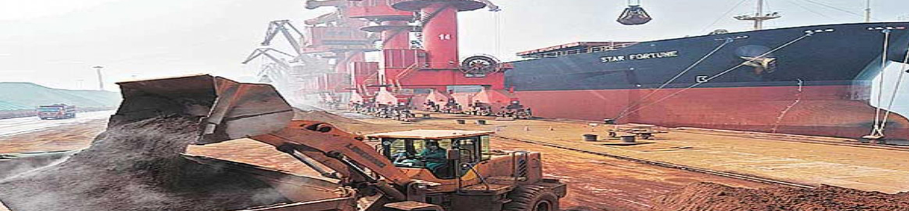 Surge in Indian iron ore exports